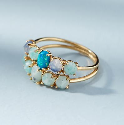 Mermaid Ring Set Anthropologie