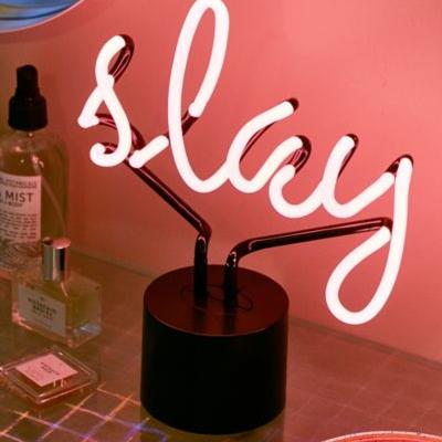Slay Neon Table Lamp Urban Outfitters