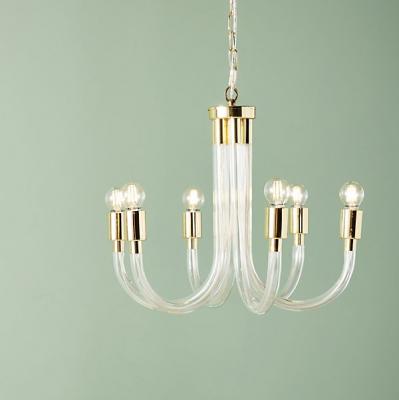 Bettany Lucite Chandelier Anthropologie