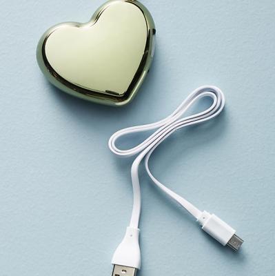 Golden Heart Portable Charger Anthropologie