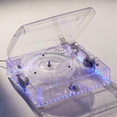 Clear LED Light-Up Turntable Urban Outfitters