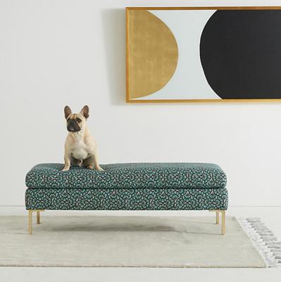 Liberty for Anthropologie Feather Fan Edlyn Bench Anthropologie