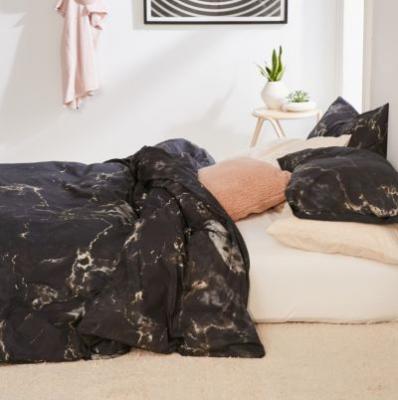 Midnight Marble Duvet Cover Urban Outfitters