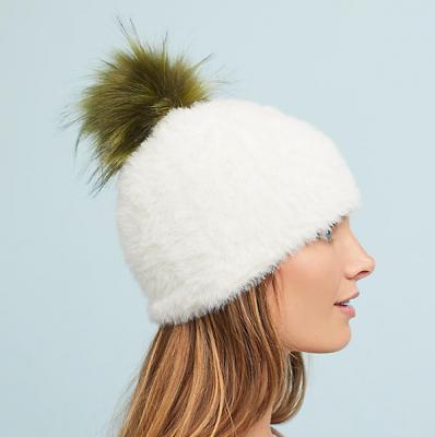 Cozy Pommed Beanie Anthropologie