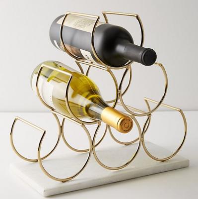 Brass Wine Rack Anthropologie