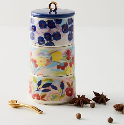 Lyon Stacking Spice Bowl Set Anthropologie
