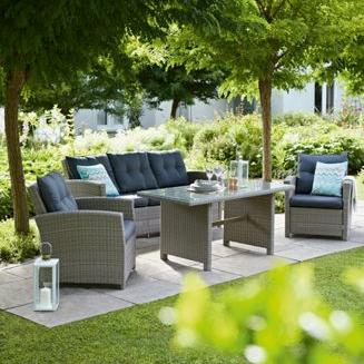 Ravello Rattan Effect Garden Furniture Set