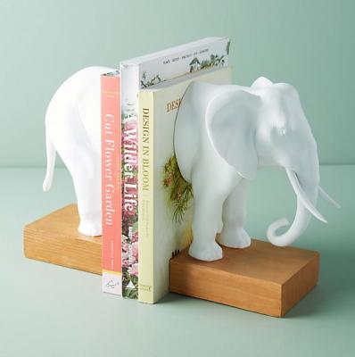 White Elephant Bookends Anthropologie