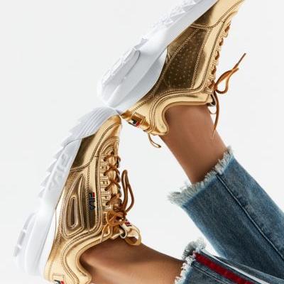 FILA Disruptor II Metallic Sneaker