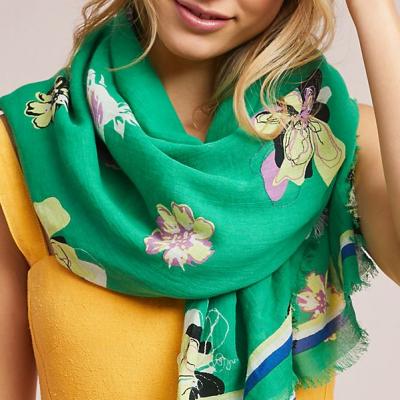 Merindah Floral Scarf Anthropologie