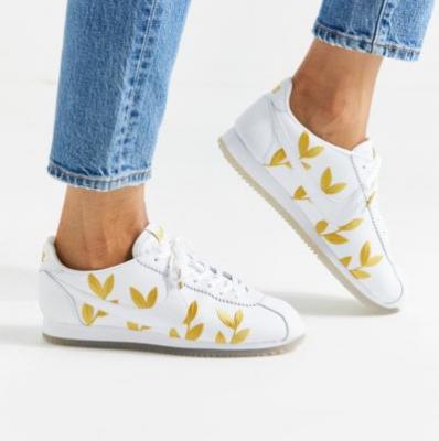 Nike Classic Cortez Embroidered Sneaker