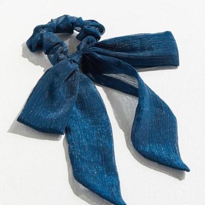 Darling Draped Bow Scrunchie Urban Outfitters