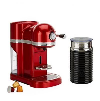 KitchenAid Artisan™ Nespresso® Machine & Aeroccino 3 Candy Apple