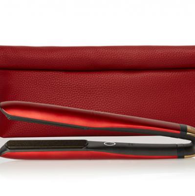ghd platinum+ deep scarlet hair straightener