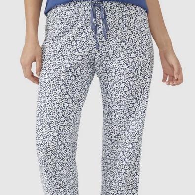 Mix And Match Long Ditsy Pyjama Bottoms (8-10)