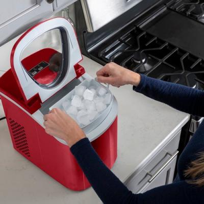 Electric Ice Maker (IMRED) Compact Top Load 26 Lbs. Per Day - Open Box — Deco Chef