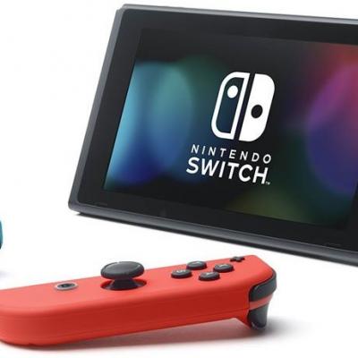 Nintendo Switch - Neon Blue and Red Joy-Con