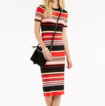 RIVERIA STRIPE DRESS - Oasis