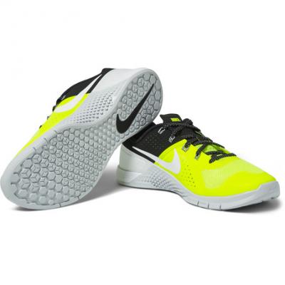 Nike - Metcon 1 Neon Mesh and Rubber Sneakers