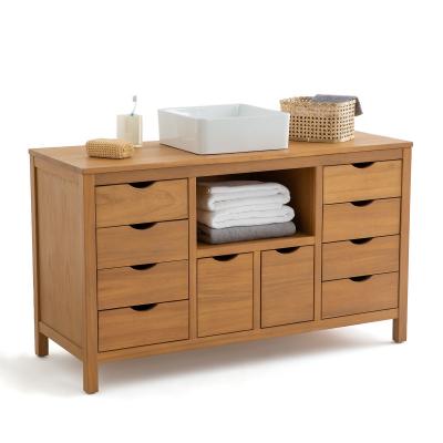 Sedna acacia vanity unit , acacia, La Redoute Interieurs