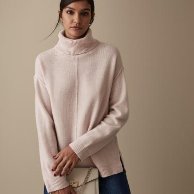 Cleo Wool Cashmere Blend Jumper - REISS