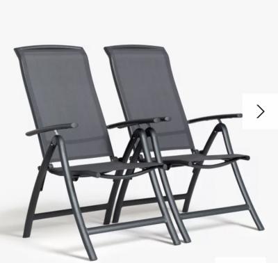 Miami Garden Reclining Dining Chair, Set of 2, GreyO