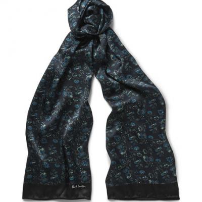 Paul Smith - Logan Printed Silk-Satin Scarf