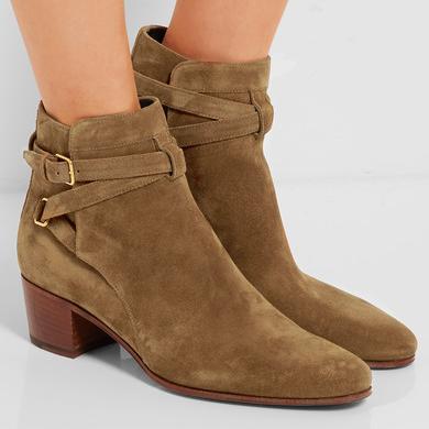 Saint Laurent Blake suede ankle boots