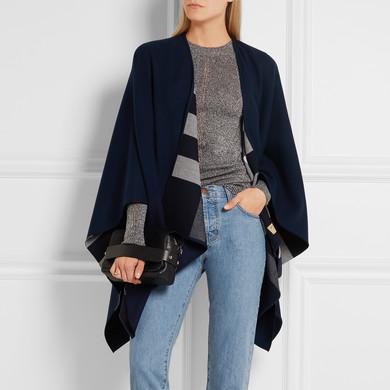 Burberry Reversible checked merino wool wrap