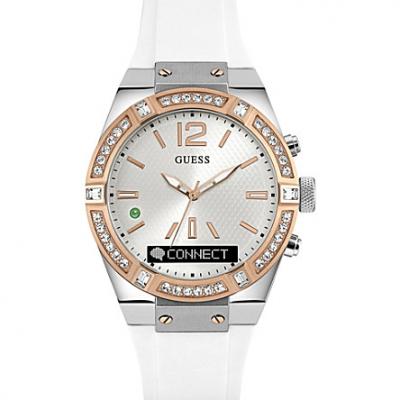 GUESS - C0002M2 Connect stainless steel and silicone watch