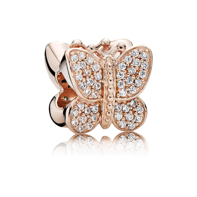 Pandora Sparkling Butterfly Charm