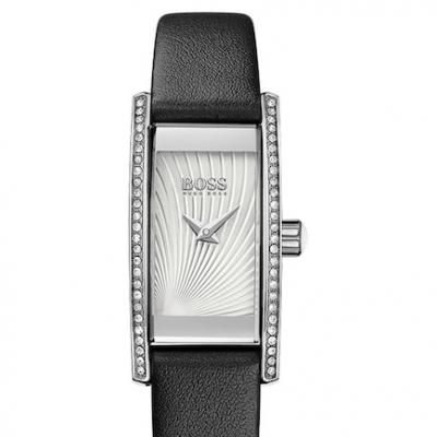 HUGO BOSS Womens Cocktail Leather Watch