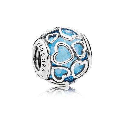 Blue Encased in Love Charm - Pandora 