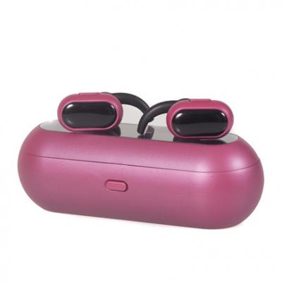 Gabba Goods Merlot TrueBuds Wireless Earbuds with Power Bank Cradle