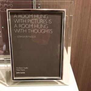 John Lewis glass frame 15x20cm