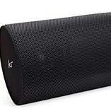 KitSound BoomBar Universal Portable Rechargeable Stereo Bluetooth Sound System Compatible with Smartphones, Tablets and MP3 Devices - Black