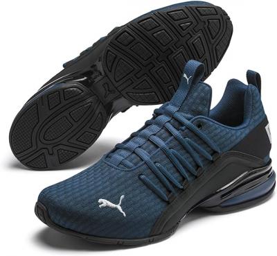 PUMA Men's Axelion Block Running Shoes - size 9