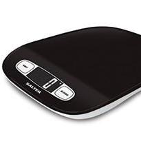 Salter 6 Kg Contour Digital Kitchen Scale, Black