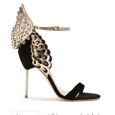 Sophia Webster Evangeline Black And Gold