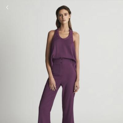 ELLA LACE BACK WIDE LEG JUMPSUIT