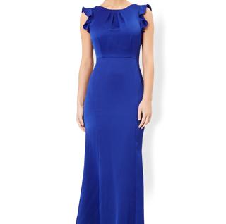 Monsoon Rania Maxi Dress Blue 12