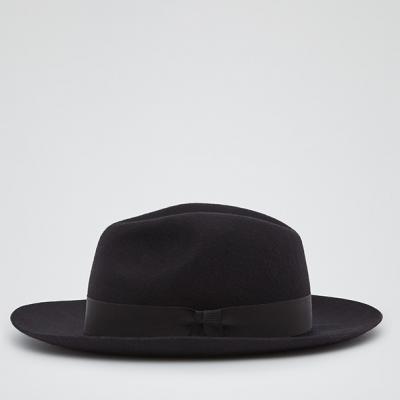 REISS / CHRISTYS’ / GROSVENOR CHRISTYS’ WOOL FEDORA HAT NAVY
