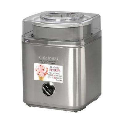 Cuisinart ICE-30BC Pure Indulgence 2-Quart Automatic Frozen Yogurt, Sorbet, and Ice Cream Maker