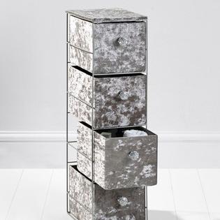 Velour 4 Drawer Unit from Laura Ashley