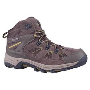 Mountain Warehouse Rapid Mens Waterproof Boots Walking Hiking Trekking Breathable Comfortable Dry Lime 8 UK