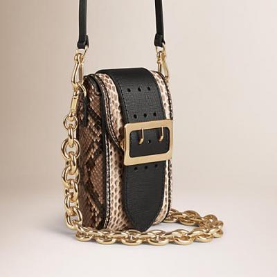 The Belt Bag – Oblong in Python Limited Edition - Burberry