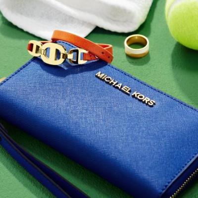 Michael Kors Jet Set Travel Large Phone Wristlet for iPhone and Samsung