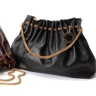 Stella McCartney Noma Faux Leather Hobo Bag