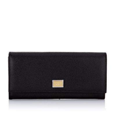 Dolce & Gabbana Leather Continental Wallet