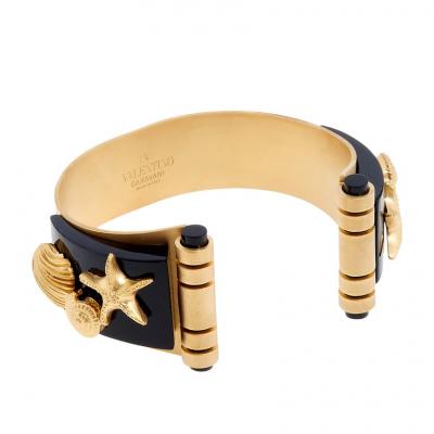 Valentino Shell Cuff Bracelet